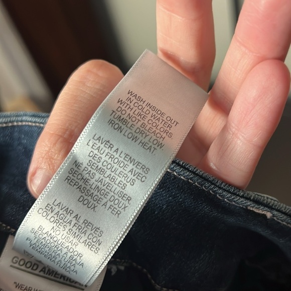 NWT Good American Good Legs Crop Size 24 - Picture 6 of 8